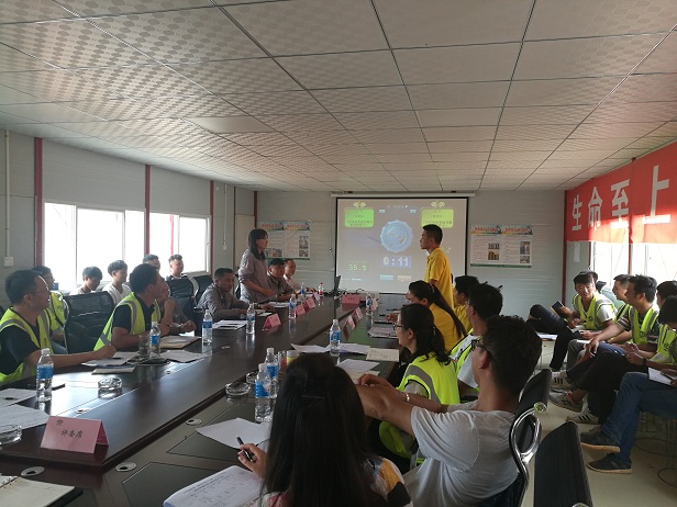 第三項目部組織系列活動助力員工成長