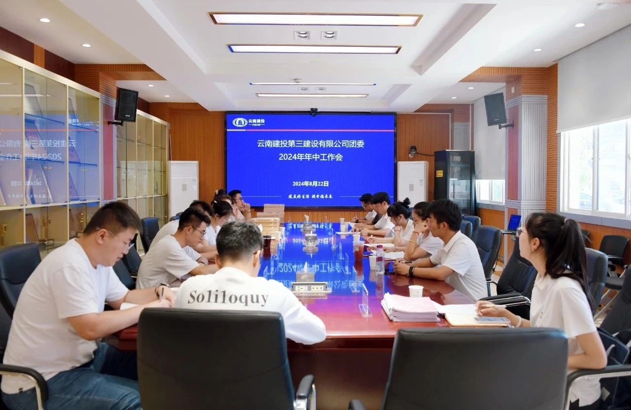 公司團委組織召開2024年中工作會