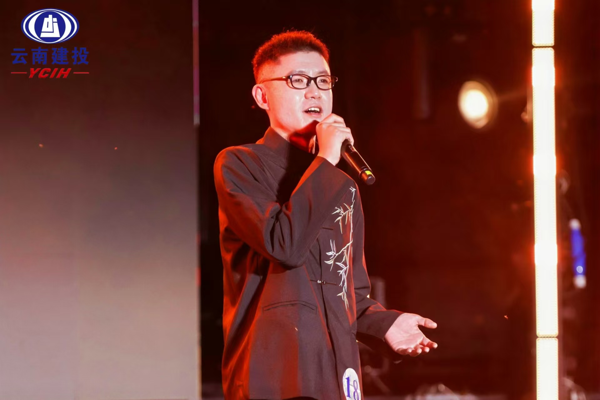 公司選手在集團音樂節中榮獲第二名